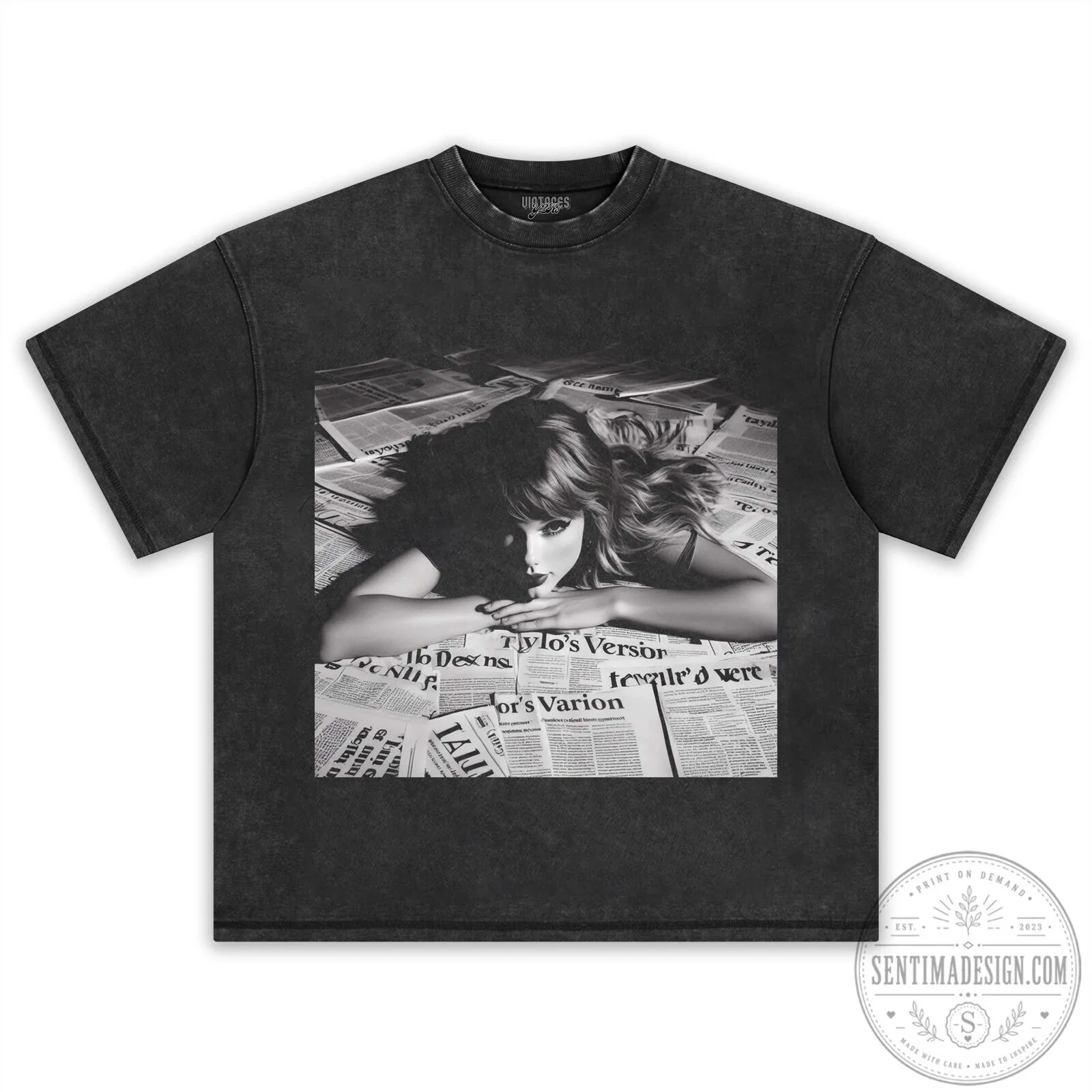 T-Shirt featuring Taylor Swift's The Tortured Poets Department Album Cover 9 T-Shirt featuring Taylor Swift