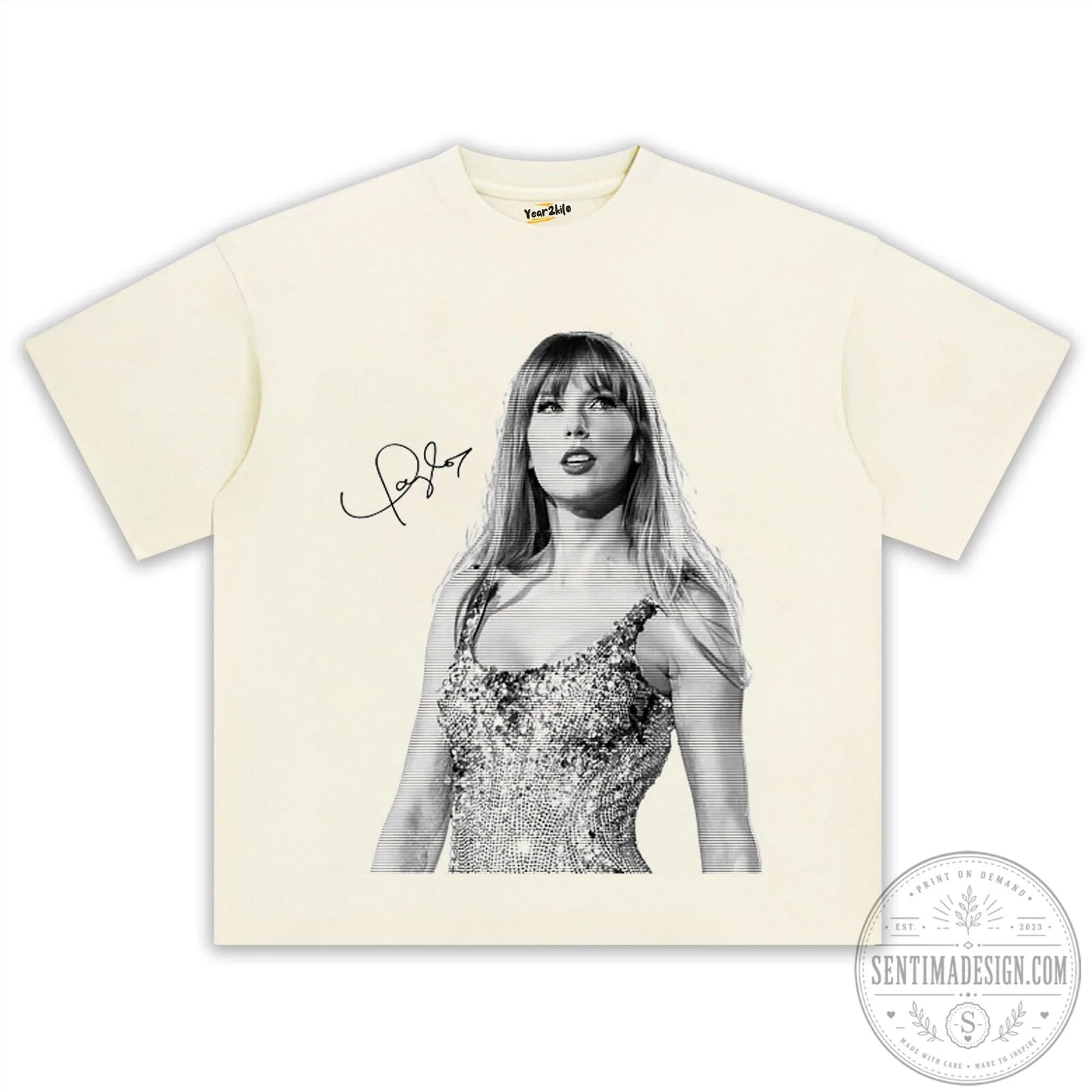 Black T-Shirt for Taylor Swift's Eras Tour Concert 17 Black T-Shirt for Taylor Swift