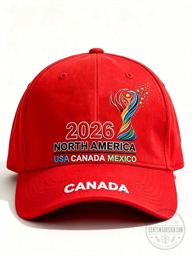 2026 North America USA Canada Mexico Football World Cup Cap Hat