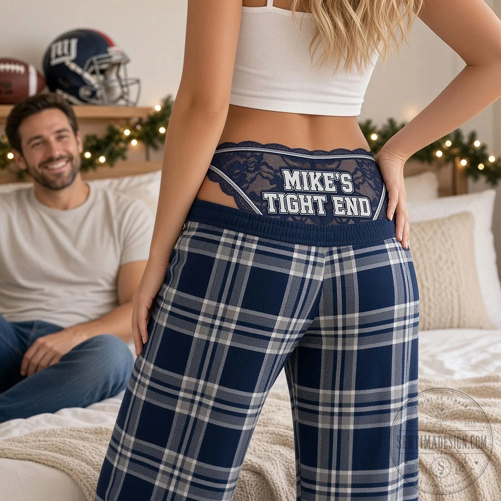 Josh's Tight End Funny Football Lingerie Underwear 9 Josh