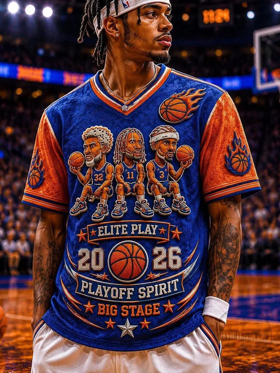 Elite Play Basketball Fan Shirt, Playoff Spirit Big Stage Graphic T-Shirt 2 Elite Play Basketball Fan Shirt, Playoff Spirit Big Stage Graphic T-Shirt