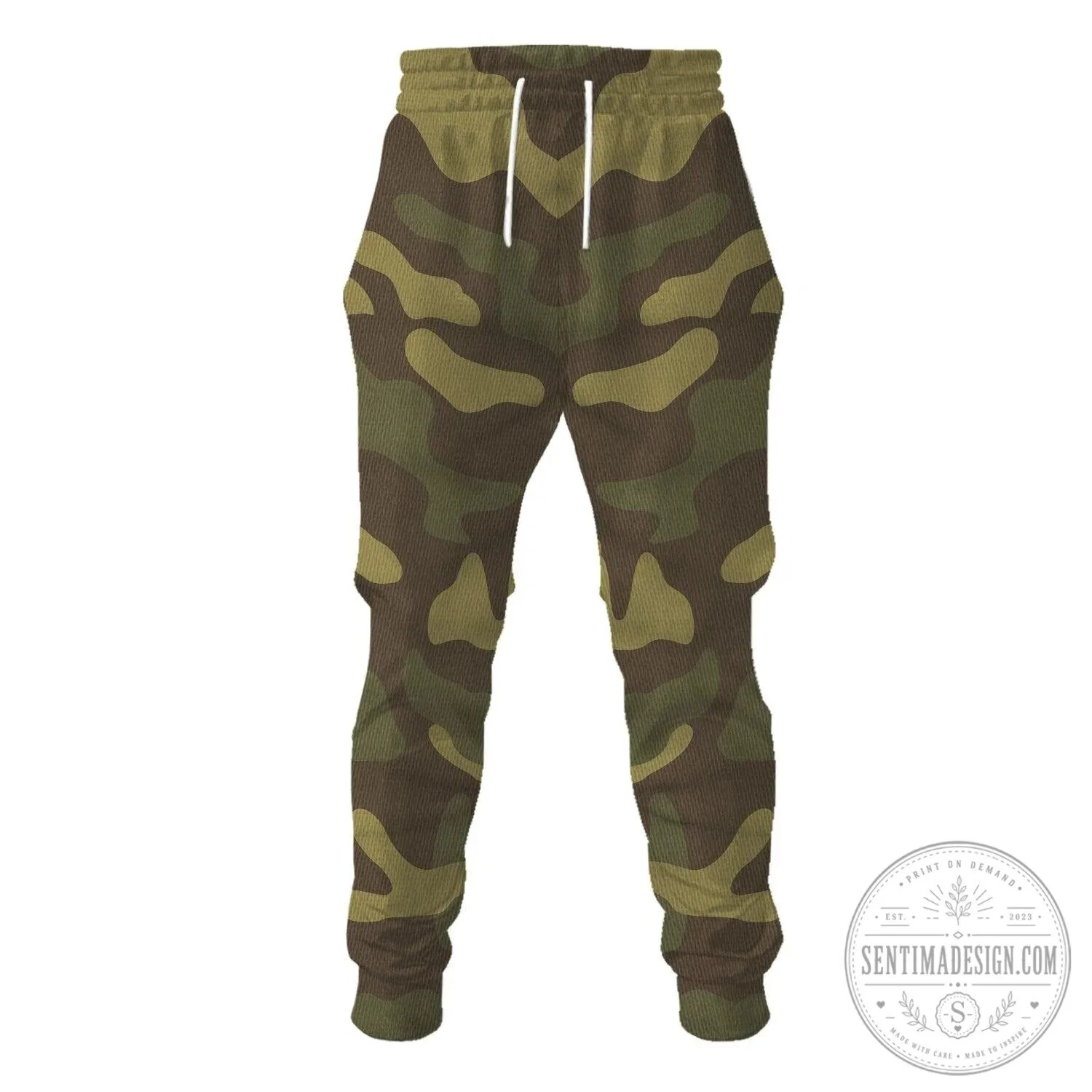 Historical German Camouflage Military Uniform Hoodie and Jogger Pants Set 22 Historical German Camouflage Military Uniform Hoodie and Jogger Pants Set