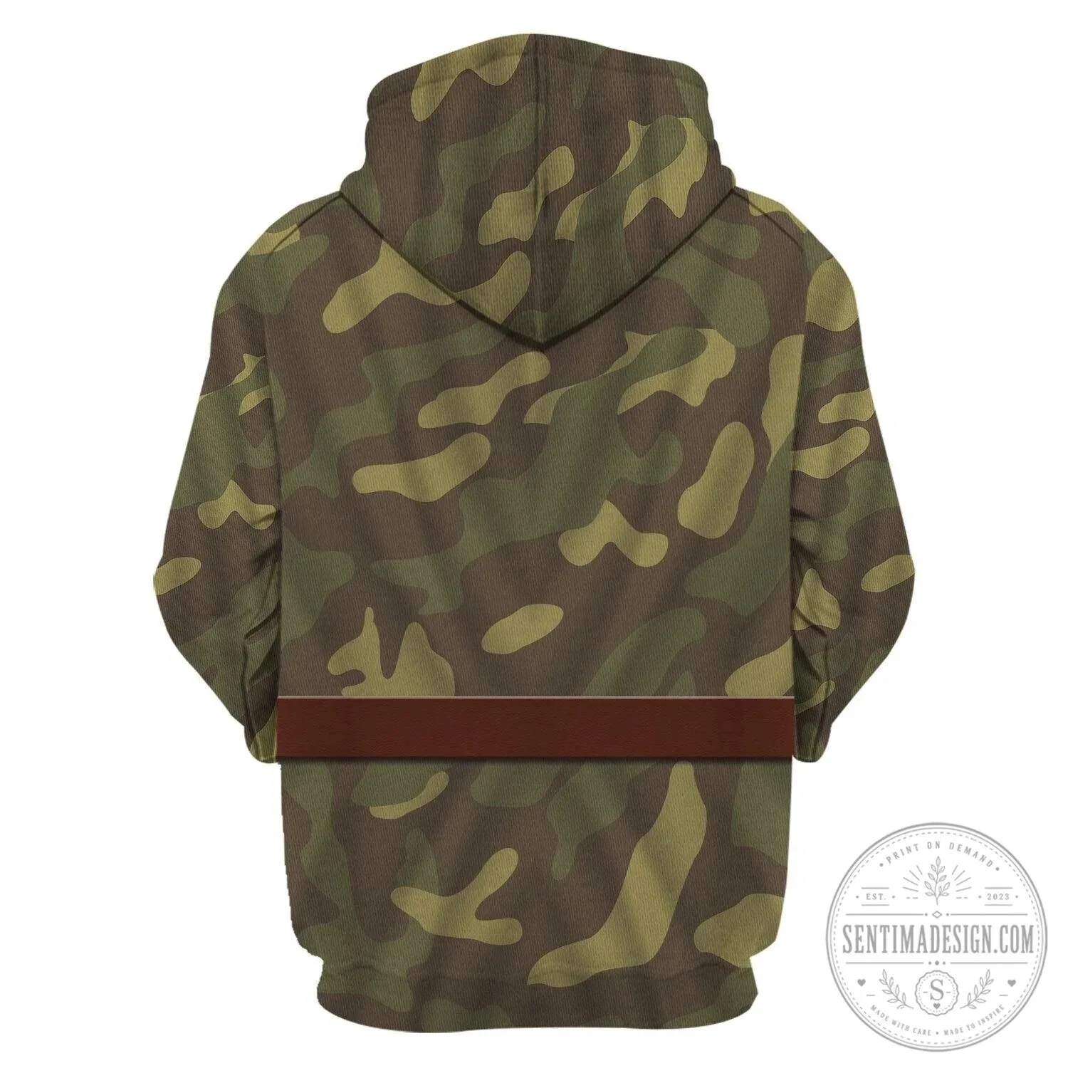 Historical German Camouflage Military Uniform Hoodie and Jogger Pants Set 23 Historical German Camouflage Military Uniform Hoodie and Jogger Pants Set