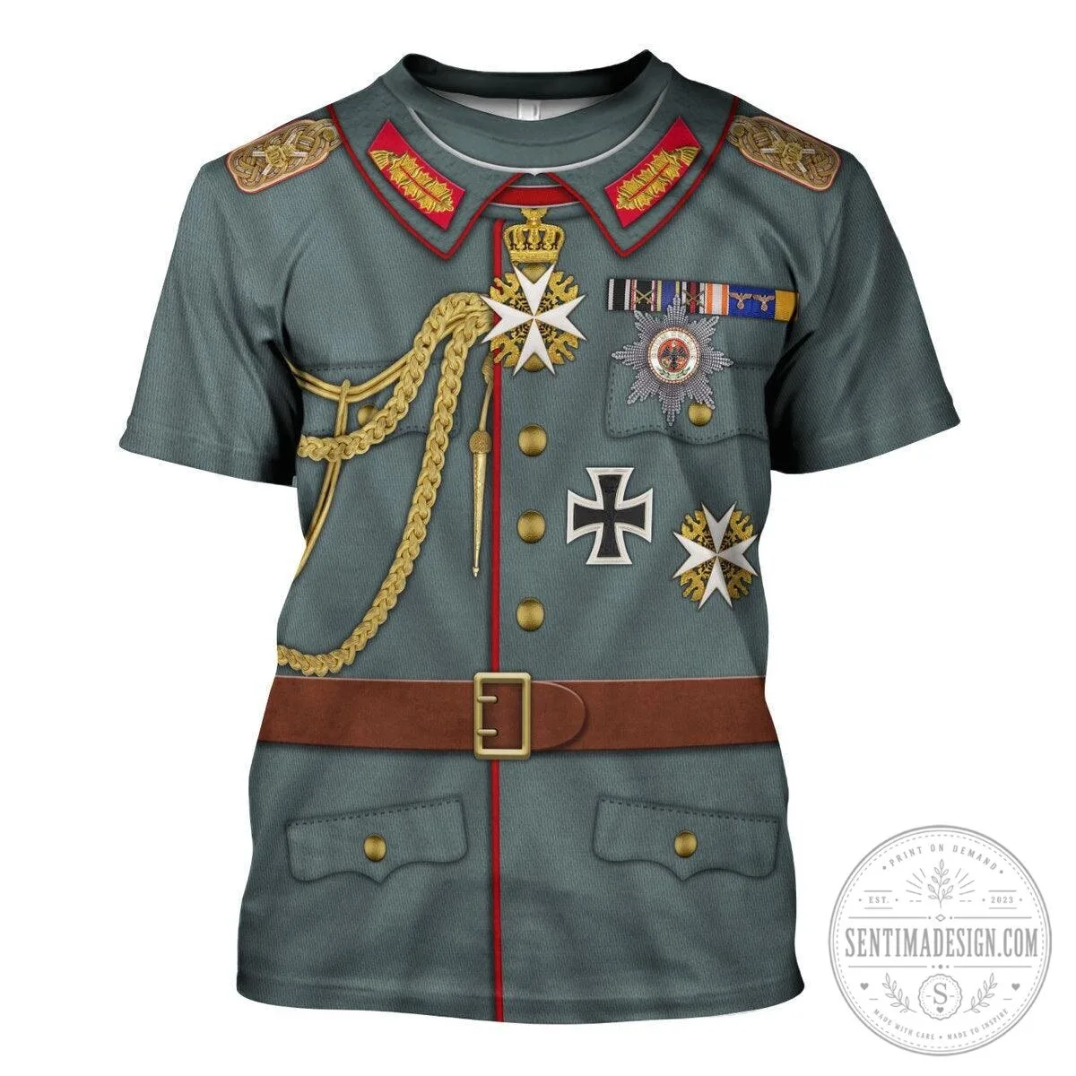 Hoodie Costume of German Emperor Kaiser Wilhelm II Uniform 21 Hoodie Costume of German Emperor Kaiser Wilhelm II Uniform