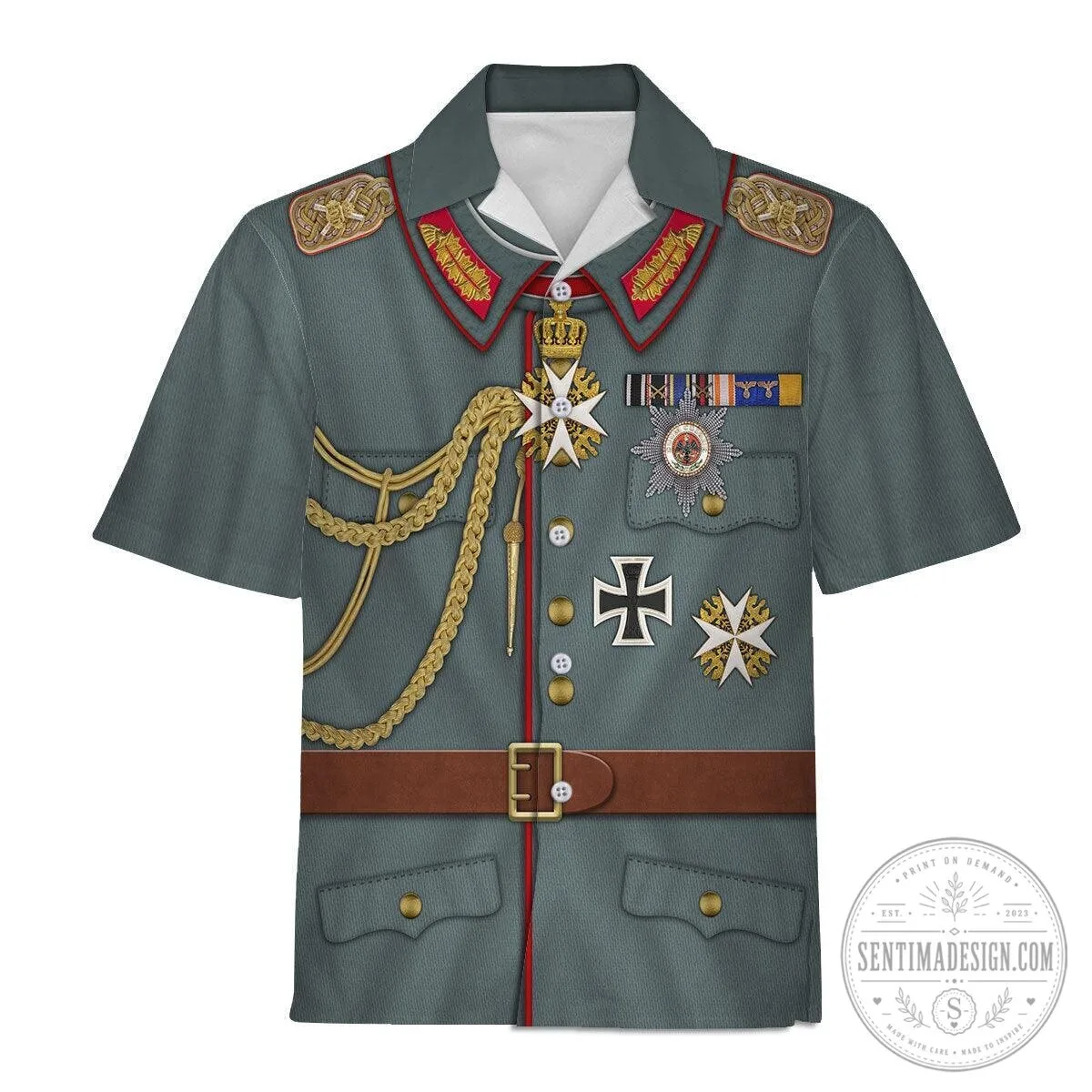 Hoodie Costume of German Emperor Kaiser Wilhelm II Uniform 24 Hoodie Costume of German Emperor Kaiser Wilhelm II Uniform