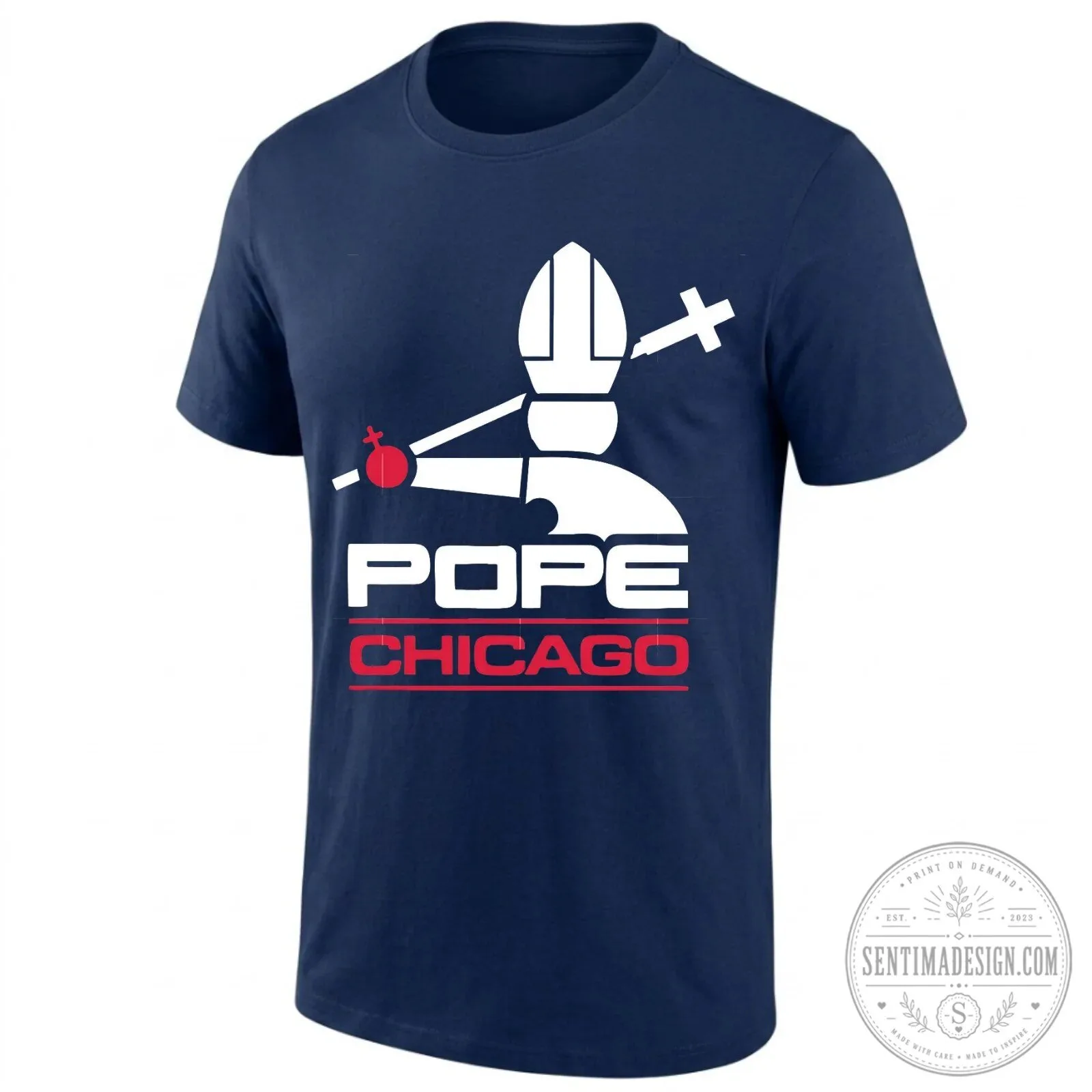 Pope Chicago White Sox Baseball Logo Black Short Sleeve T-Shirt 11 Pope Chicago White Sox Baseball Logo Black Short Sleeve T-Shirt