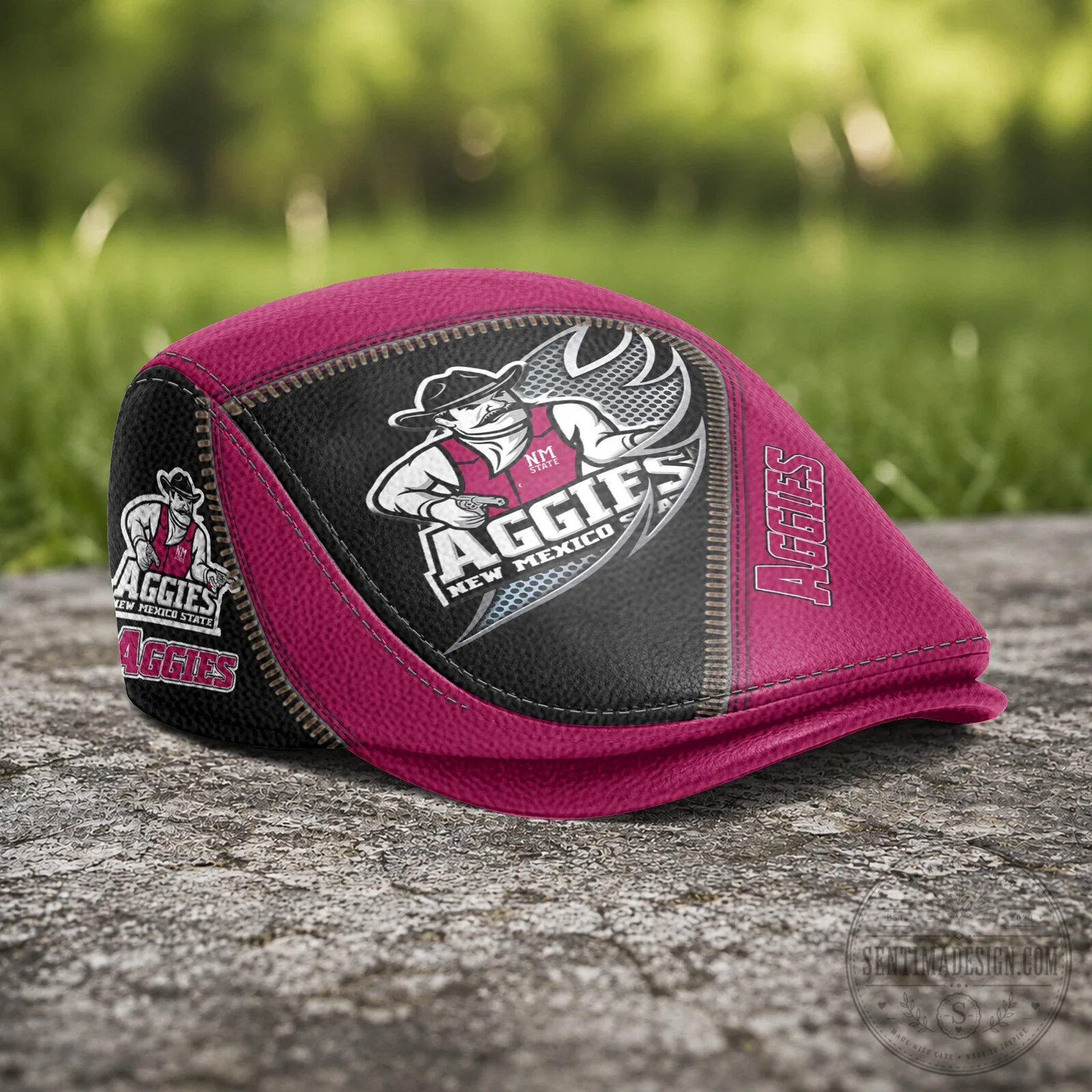 New Mexico State Aggies Golf Flat Cap