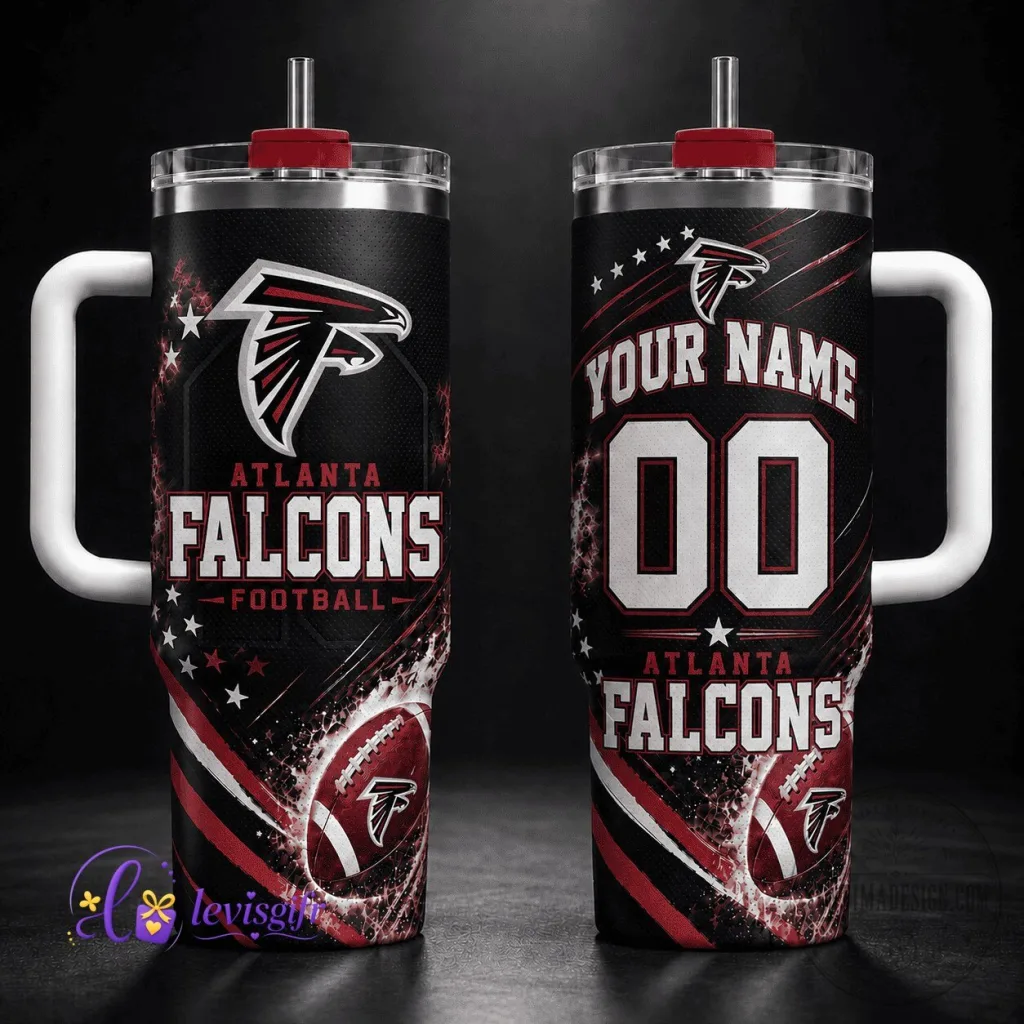 Atlanta Falcons Football Team Personalized Insulated Tumbler Atlanta Falcons Football Team Personalized Insulated Tumbler