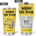 Winnie The Pooh 100 Years A Century Of Friendship Personalized Tumbler 11 Winnie The Pooh 100 Years A Century Of Friendship Personalized Tumbler