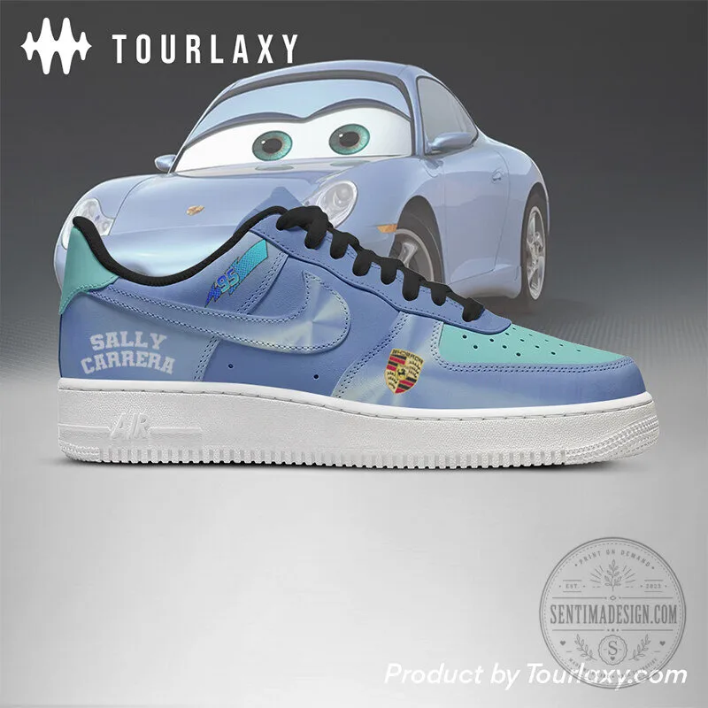 Sally Carrera Porsche 911 Disney Pixar Cars Custom Shoes 9 Sally Carrera Porsche 911 Disney Pixar Cars Custom Shoes