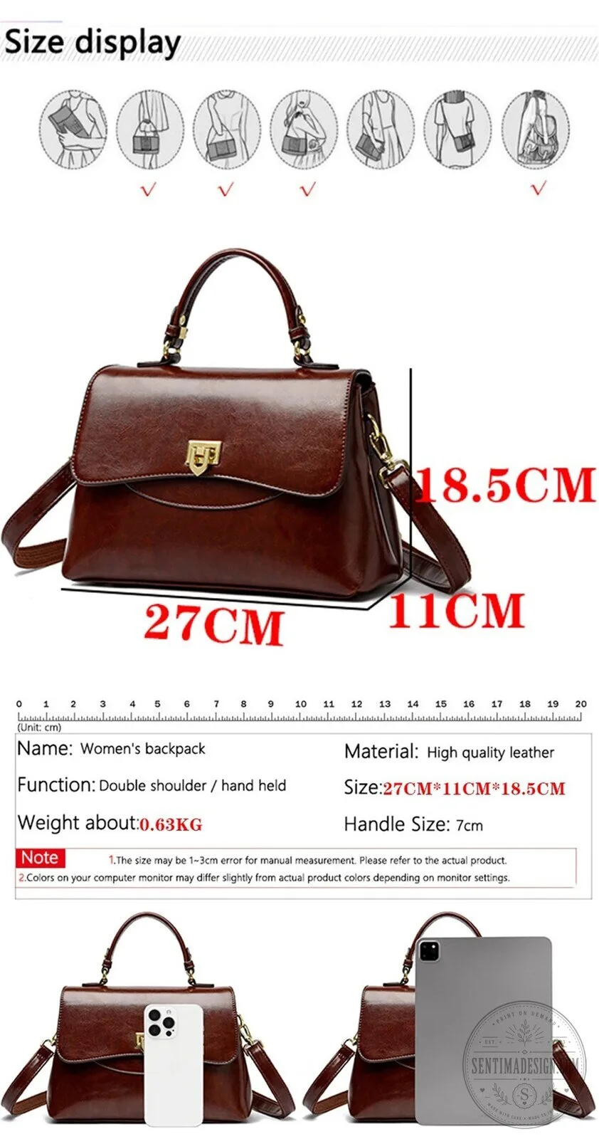 Jeep Classic Leather Crossbody Shoulder Bag 24 Jeep Classic Leather Crossbody Shoulder Bag
