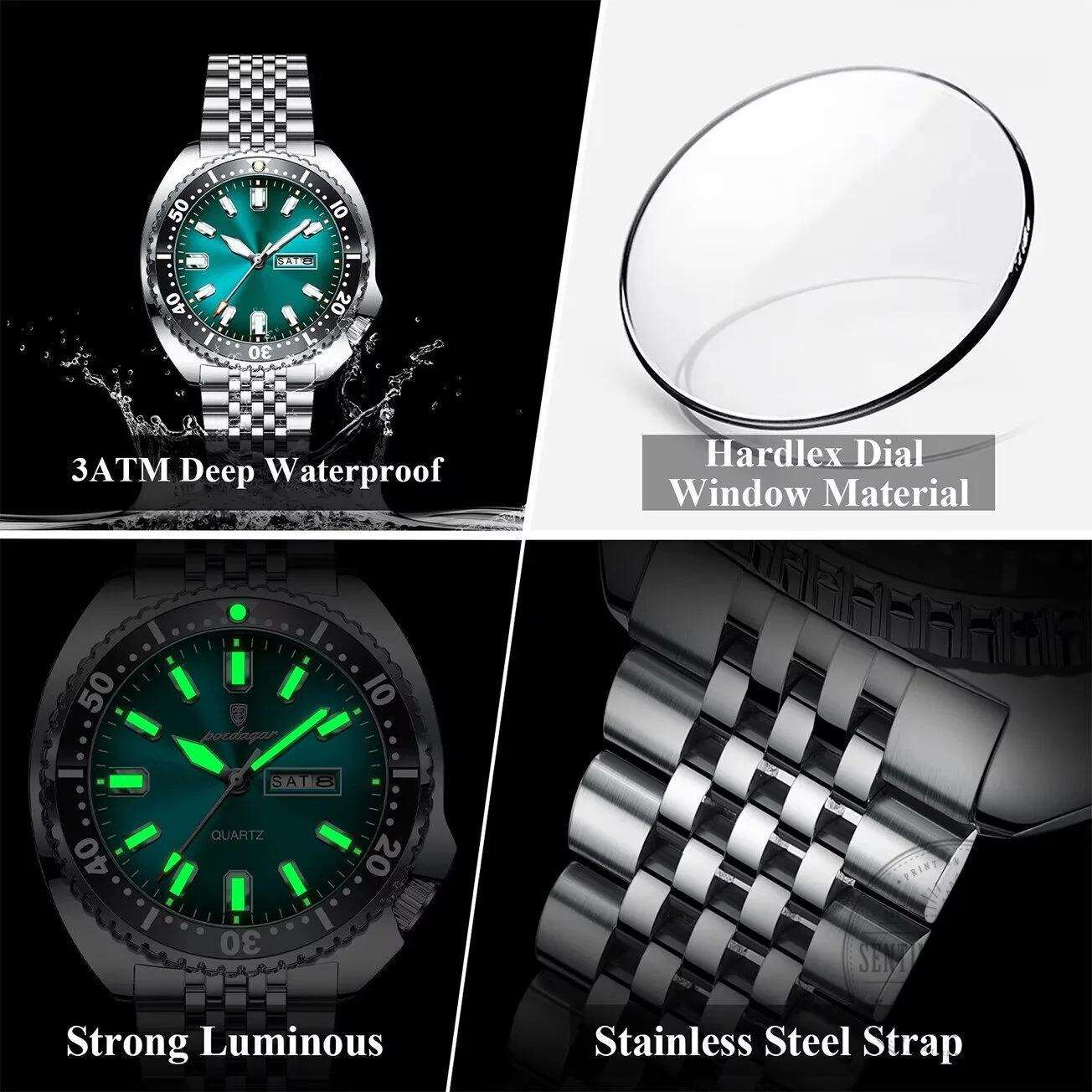 Corvette Custom Name Elegant Design Stainless Steel Watch 23 Corvette Custom Name Elegant Design Stainless Steel Watch