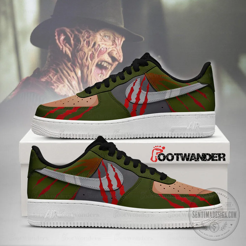 Freddy Krueger Horror Movie Nightmare on Elm Street Custom Design Shoes 1 Freddy Krueger Horror Movie Nightmare on Elm Street Custom Design Shoes
