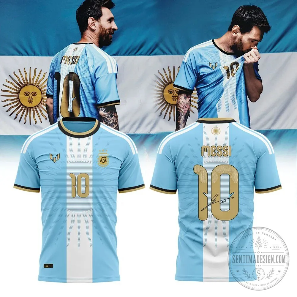 Argentina National Team Soccer Jersey - Lionel Messi Edition